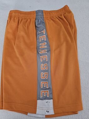 Hanes Orange and Gray Tennessee Athletic Shorts